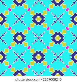 
Seamless vector background with repeat pattern.Abstract ethnic rug ornamental seamless pattern.Perfect for fashion, textile design, cute themed fabric, on wall paper, wrapping paper and home decor.