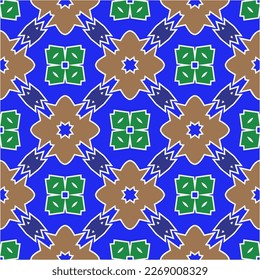 
Seamless vector background with repeat pattern.Abstract ethnic rug ornamental seamless pattern.Perfect for fashion, textile design, cute themed fabric, on wall paper, wrapping paper and home decor.