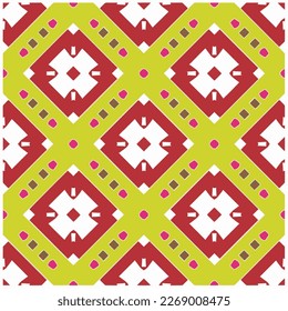 Seamless vector background with repeat pattern.Abstract ethnic rug ornamental seamless pattern.Perfect for fashion, textile design, cute themed fabric, on wall paper, wrapping paper and home decor.