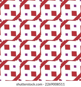 Seamless vector background with repeat pattern.Abstract ethnic rug ornamental seamless pattern.Perfect for fashion, textile design, cute themed fabric, on wall paper, wrapping paper and home decor.
