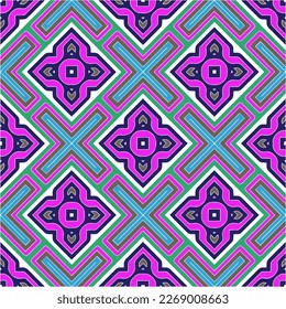 Seamless vector background with repeat pattern.Abstract ethnic rug ornamental seamless pattern.Perfect for fashion, textile design, cute themed fabric, on wall paper, wrapping paper and home decor.
