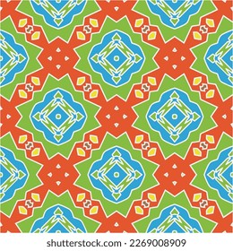 Seamless vector background with repeat pattern.Abstract ethnic rug ornamental seamless pattern.Perfect for fashion, textile design, cute themed fabric, on wall paper, wrapping paper and home decor.