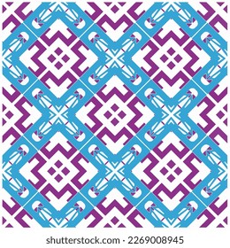 Seamless vector background with repeat pattern.Abstract ethnic rug ornamental seamless pattern.Perfect for fashion, textile design, cute themed fabric, on wall paper, wrapping paper and home decor.