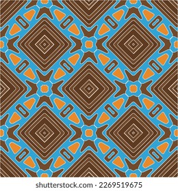 Seamless vector background with repeat pattern.Abstract ethnic rug ornamental seamless pattern.Perfect for fashion, textile design, cute themed fabric, on wall paper, wrapping paper and home decor.