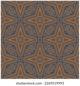 Seamless vector background with repeat pattern.Abstract ethnic rug ornamental seamless pattern.Perfect for fashion, textile design, cute themed fabric, on wall paper, wrapping paper and home decor.