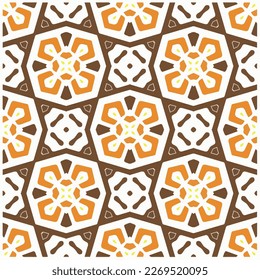 Seamless vector background with repeat pattern.Abstract ethnic rug ornamental seamless pattern.Perfect for fashion, textile design, cute themed fabric, on wall paper, wrapping paper and home decor.