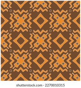 Seamless vector background with repeat pattern.Abstract ethnic rug ornamental seamless pattern.Perfect for fashion, textile design, cute themed fabric, on wall paper, wrapping paper and home decor.