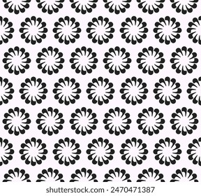 Seamless vector background with repeating geometric elements