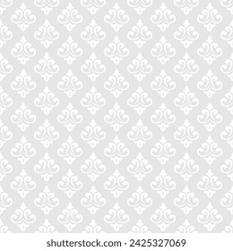 Fondo de vector sin costura con lirio real. Adorno floral. Patrón moderno gráfico.