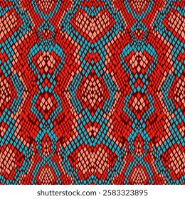 Seamless vector background, snakeskin pattern.Seamless vector background, snakeskin pattern. Reptile animal leather background. Vector monochrome seamless texture