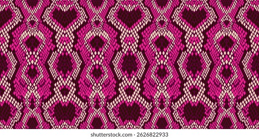 Seamless vector background, snakeskin pattern.Seamless vector background, snakeskin pattern. Reptile animal leather background. Vector monochrome seamless texture