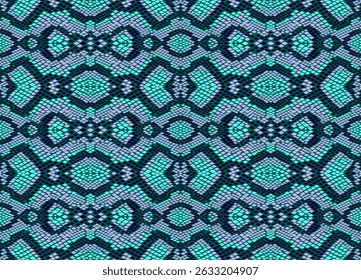 Fundo de vetor sem costura, padrão de pele de cobra.Fundo de vetor sem costura, padrão de pele de cobra. Fundo de couro animal réptil. Textura sem costura monocromática do vetor