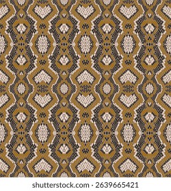 Seamless vector background, snakeskin pattern.Seamless vector background, snakeskin pattern. Reptile animal leather background. Vector monochrome seamless texture