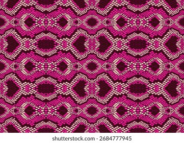 Fundo de vetor sem costura, padrão de pele de cobra.Fundo de vetor sem costura, padrão de pele de cobra. Fundo de couro animal réptil. Textura sem costura monocromática do vetor