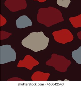 Seamless vector background with with stains. Print. Repeating background. Cloth design, wallpaper.