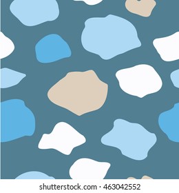 Seamless vector background with with stains. Print. Repeating background. Cloth design, wallpaper.