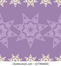 Seamless vector background. Stars with hatching. Hand drawing. Can be used for wallpaper, textile, invitation card, wrapping, web page background.