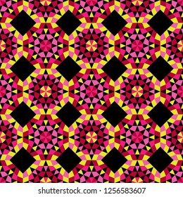 Seamless vector background. Stars from triangles. Polygons. Mosaic texture. Can be used for wallpaper, textile, invitation card, wrapping, web page background.