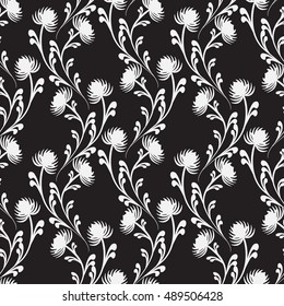 seamless vector background  style of Baroque