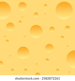 Seamless vector background texture of cheese. cheese pattern