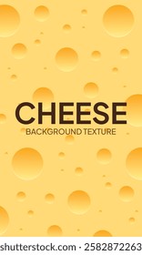 Seamless vector background texture of cheese. cheese pattern