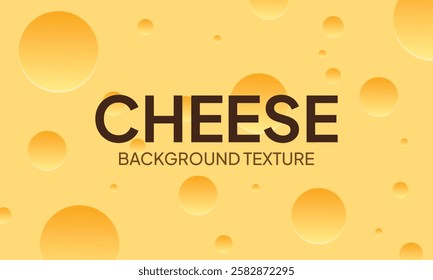 Seamless vector background texture of cheese. cheese pattern