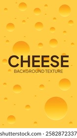Seamless vector background texture of cheese. cheese pattern