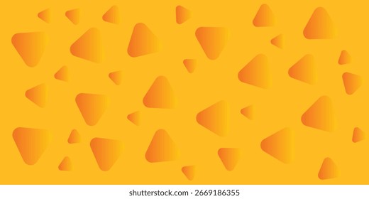 Seamless vector background texture of cheese. Yellow cheese pattern