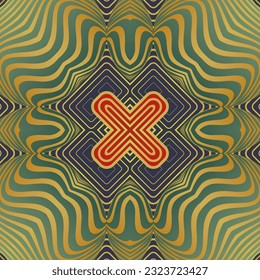 Seamless vector background with tribal motifs. Print. Repeating background. Cloth design, wallpaper.