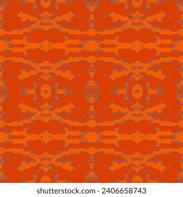  Seamless vector background. turquoise and orange retro colors 1970s. Square shapes texture retro style geometric ornament.