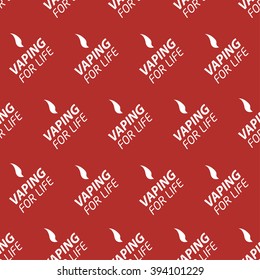 seamless vector background vaping atomizer electronic cigarette