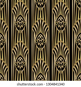 Seamless vector background. Vintage ornamental template