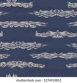 Seamless vector background in vintage style