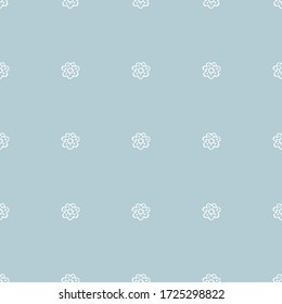 Nahtlose Vektor Hintergrund Tapete cute Blumen gezeichnet Muster für Stoff oder Textil