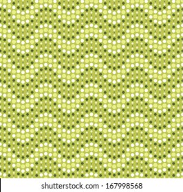 Seamless vector background with waves of dots. Can be used for wallpaper, pattern fills, web page background,surface textures