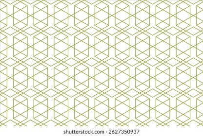  Fondo de Vector sin fisuras. Textura blanca y dorada. El patrón geométrico con líneas. Patrón gráfico moderno. 