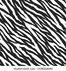 Vector Background Seemless Zebra Pattern Stock Vector (Royalty Free ...