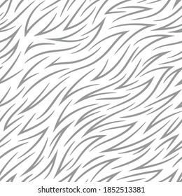 Patrón de piel de cebra blanco y negro sin vectores. Elegante estampado de cebra salvaje. Fondo de impresión animal para tela, textil, diseño, banner publicitario.