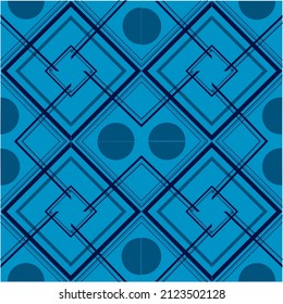 Fondo de patrón de banda geométrica vectorial sin soldadura