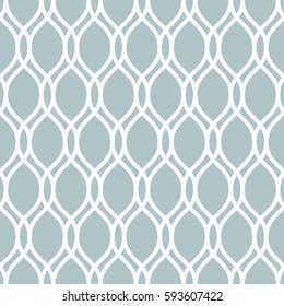 Seamless vector blue and white ornament. Modern background. Geometric modern pattern