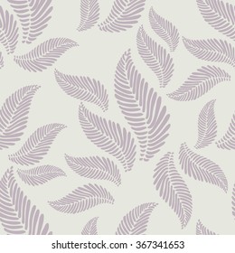 Seamless vector botanical  pattern