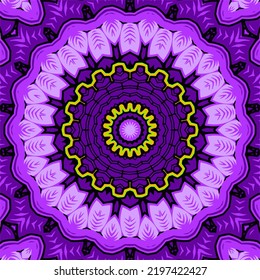 Seamless, vector, bright, ornate pattern with mandalas. Template for textiles, shawl, carpet, tile