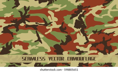 seamless vector camouflage