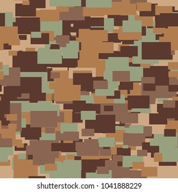 Seamless vector camouflage pattern.