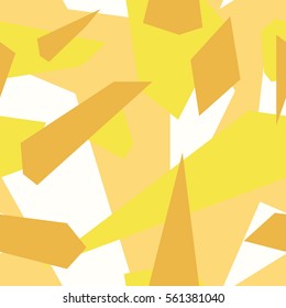 Seamless vector camouflage series - Yellow