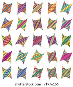 Seamless vector candy background