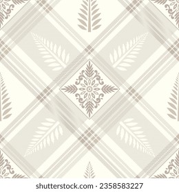 Seamless vector checkered pattern design