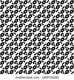 Seamless vector. Checks, figures motif. Squares, blocks pattern. Geometric background. Rhombuses, rectangles, shapes ornament. Diamonds, forms wallpaper. Web design illustration, abstract backdrop