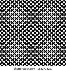 Seamless vector. Checks, triangles motif. Diamonds, forms wallpaper. Rhombuses, triangular shapes ornament. Geometric background. Squares, polygons pattern. Web design illustration, abstract backdrop