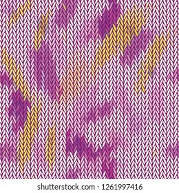 Seamless vector chevron pattern with abstract elements painted randomfor fabric, textile, or wallpaper design